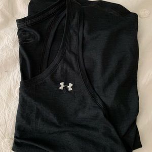 Under armor running tank